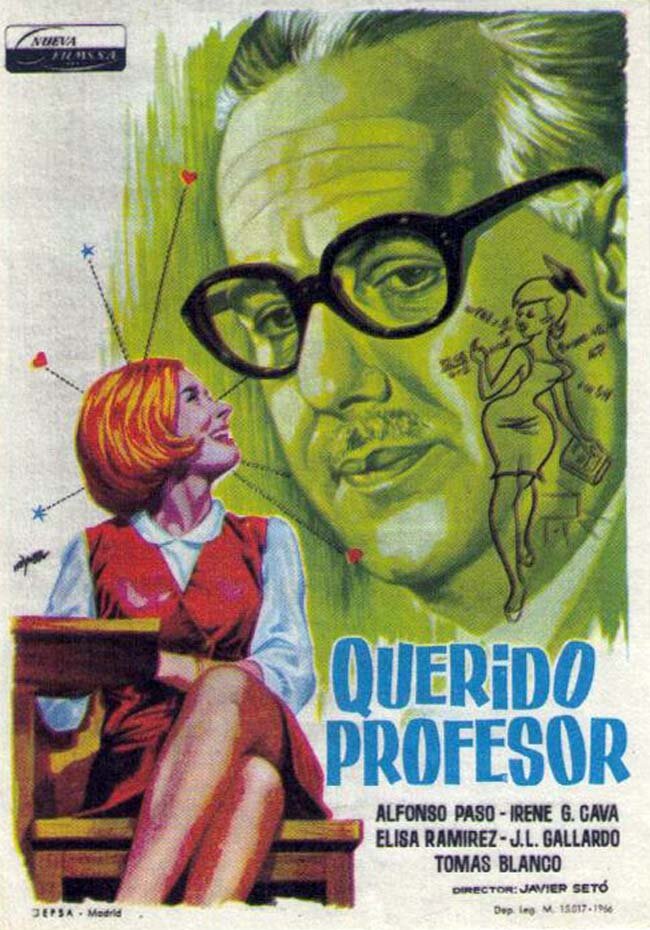Querido profesor (1966) постер