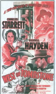 West of Tombstone (1942) постер