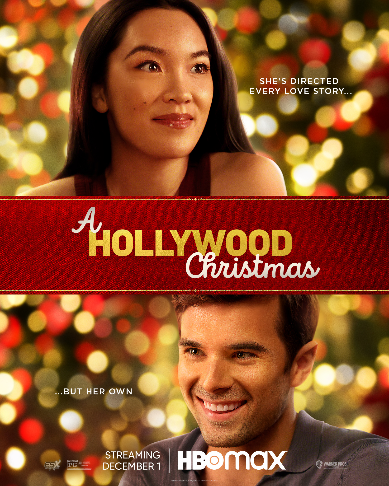 Голливудское Рождество (2022) постер