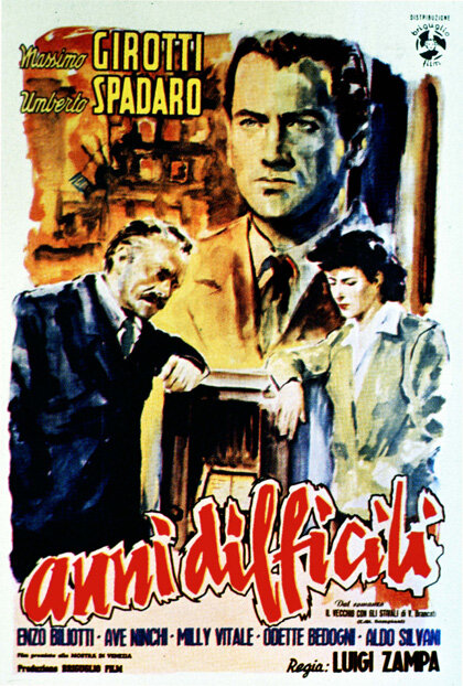 Трудные годы (1948) постер