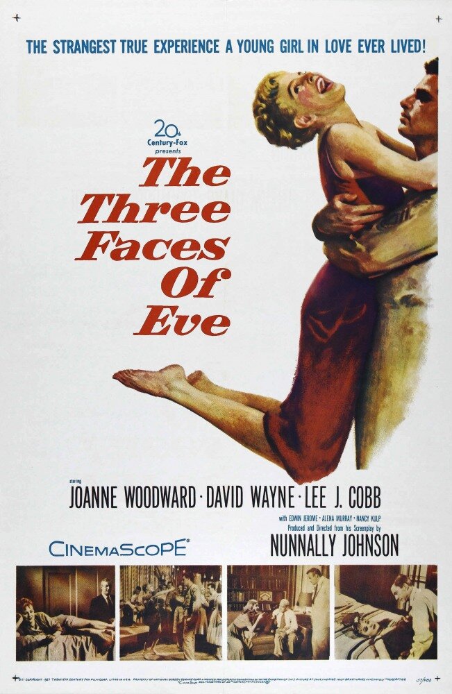Три лица Евы (1957) постер