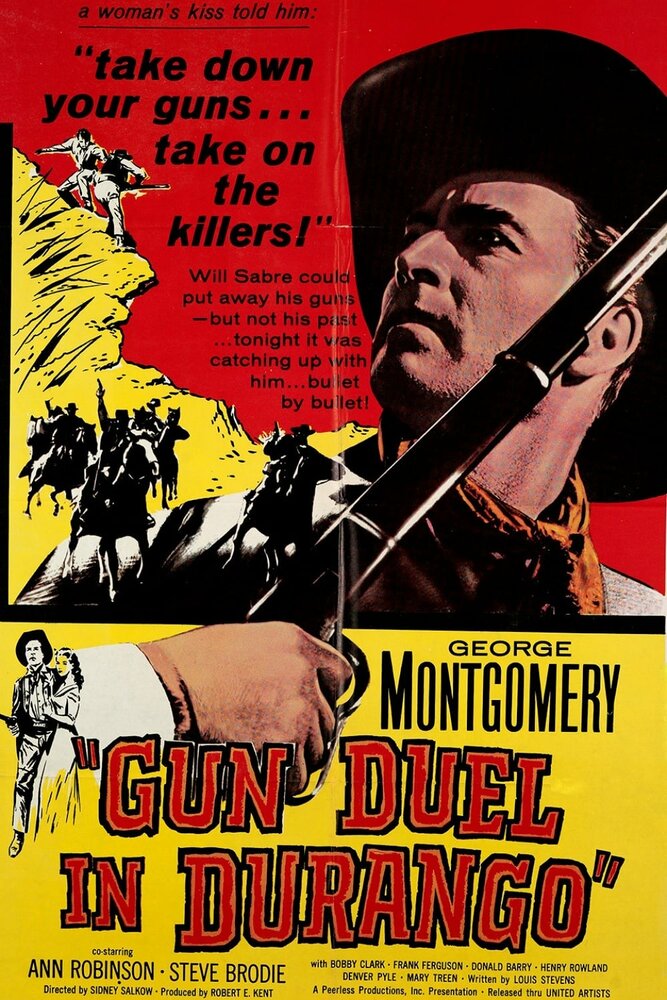 Дуэль в Дуранго (1957) постер