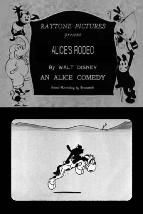 Алиса на родео (1927) постер
