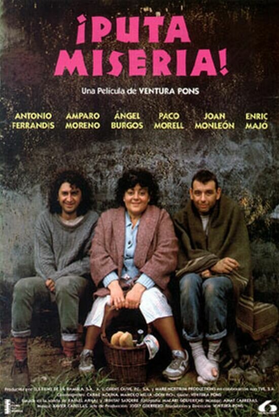 Puta misèria! (1989) постер
