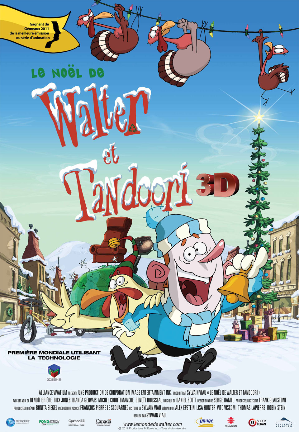 Le Noël de Walter et Tandoori (2011) постер