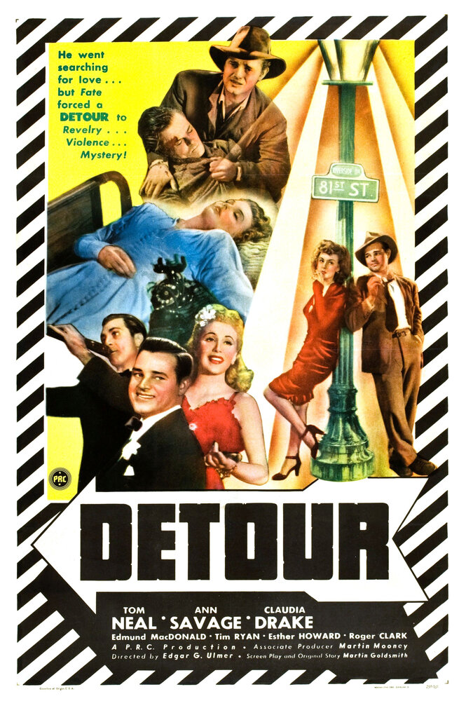 Объезд (1945) постер