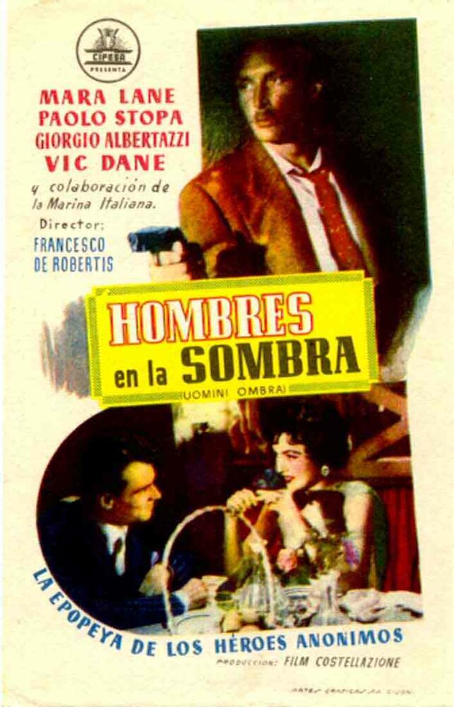 Uomini ombra (1954) постер
