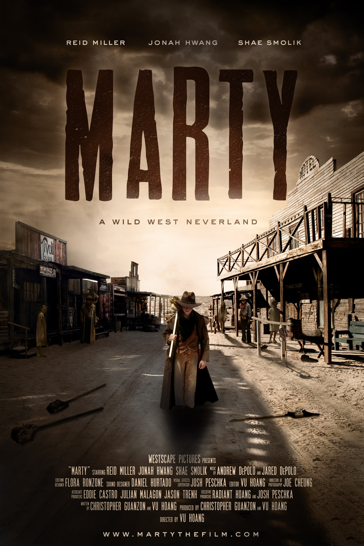 Marty: A Wild West Neverland (2016) постер