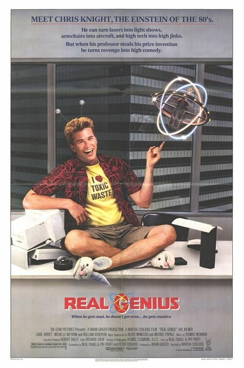 Настоящие гении (1985) постер