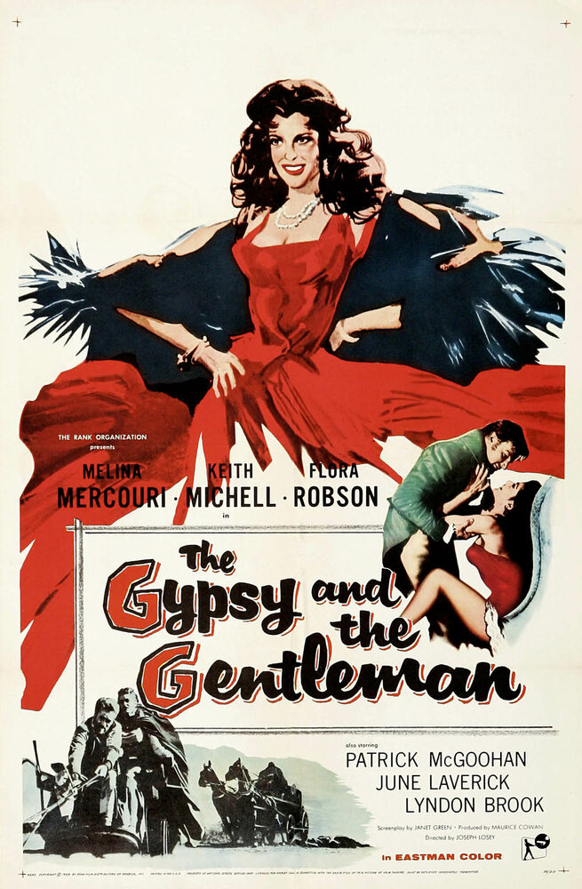 Цыганка и джентльмен (1957) постер