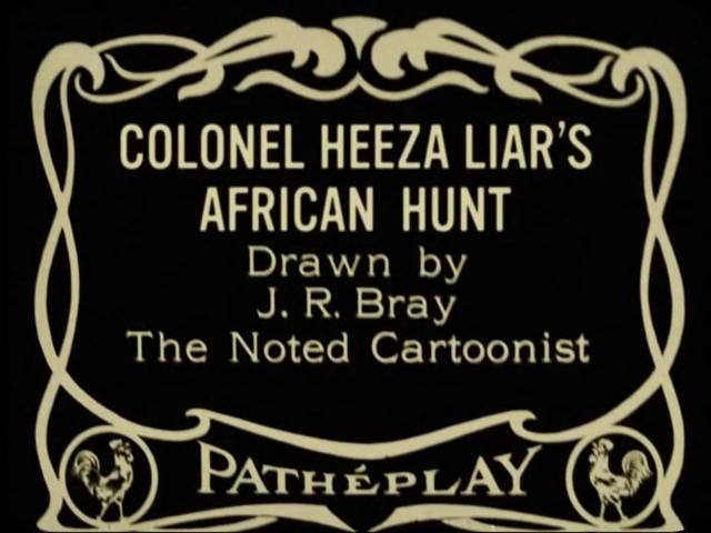 Colonel Heeza Liar's African Hunt (1914) постер