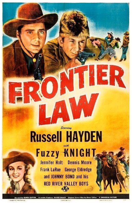 Frontier Law (1943) постер