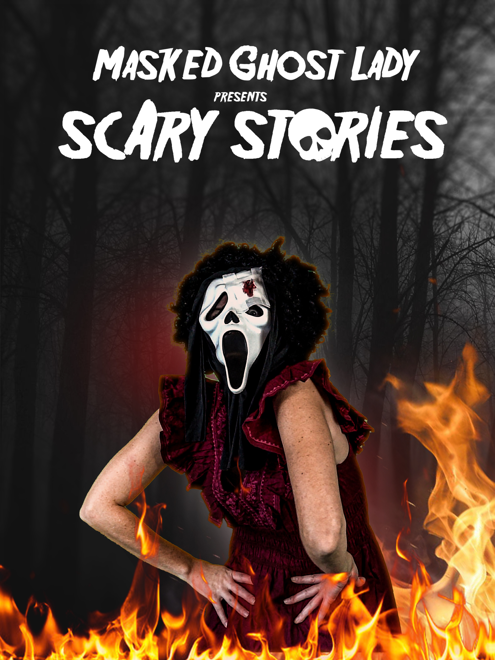 Masked Ghost Lady presents Scary Stories (2022) постер