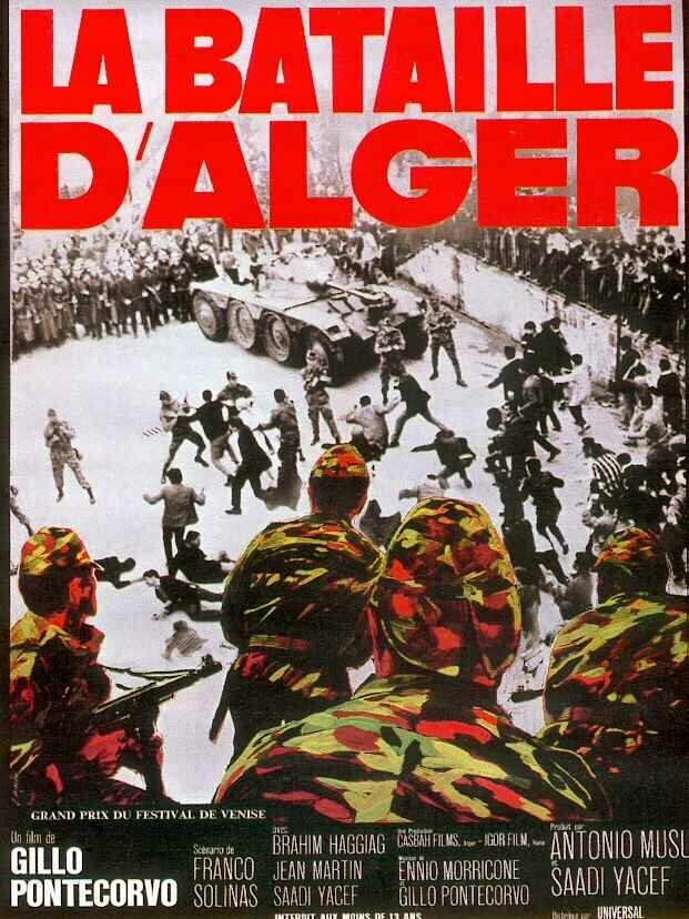 Битва за Алжир (1966) постер