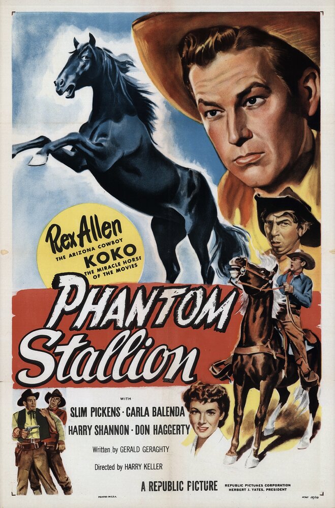 Конь-призрак (1954) постер