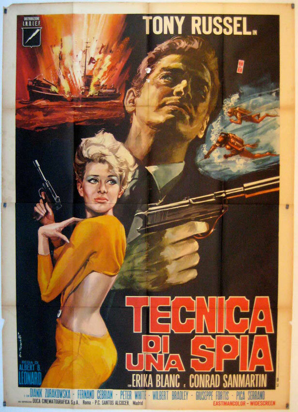 Tecnica di una spia (1966) постер