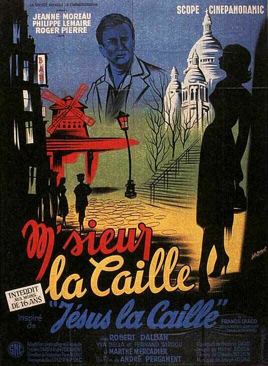 Месье проблема (1955) постер