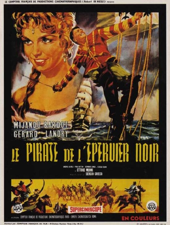 Пират с «Чёрного Ястреба» (1958) постер