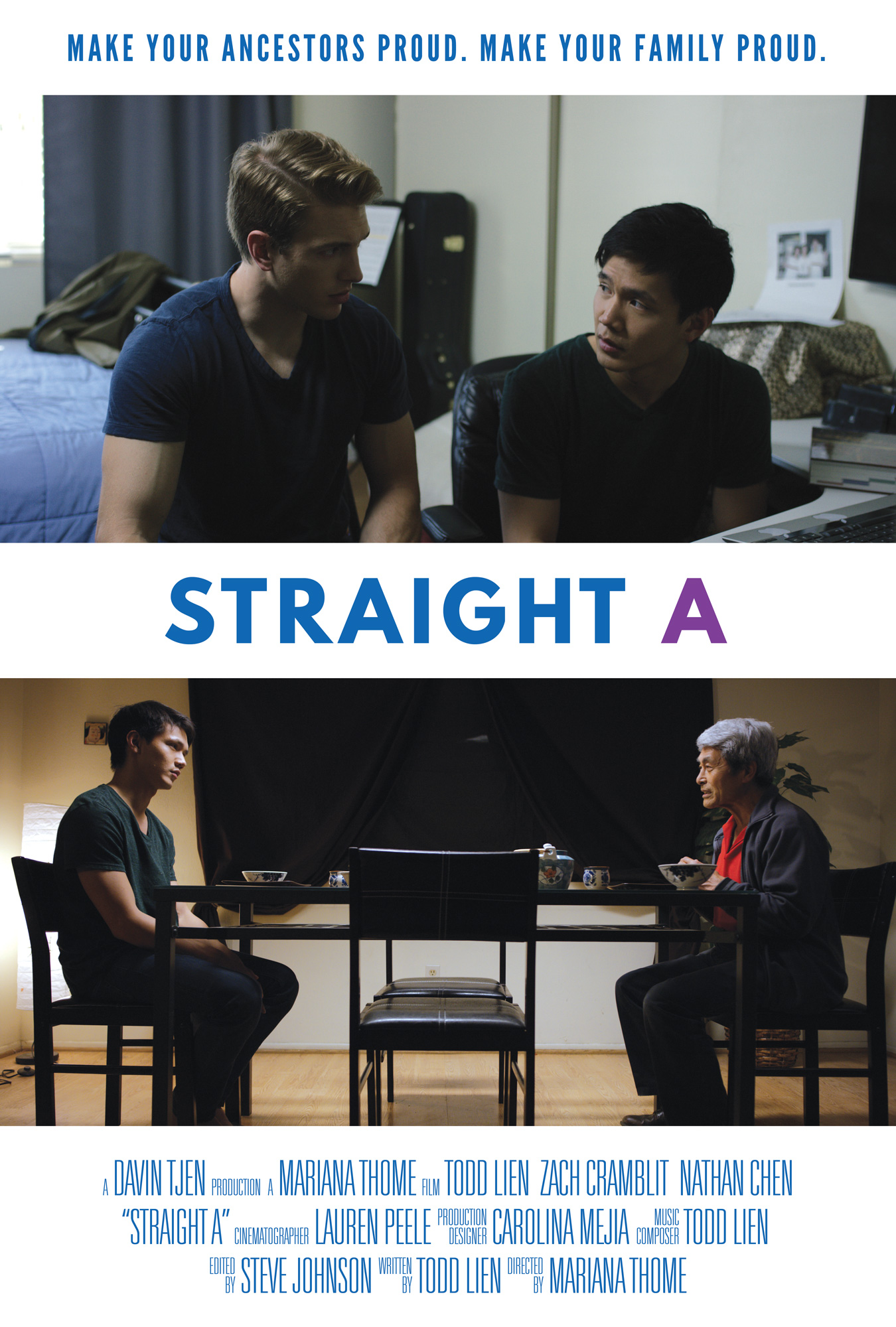 Straight A (2016) постер