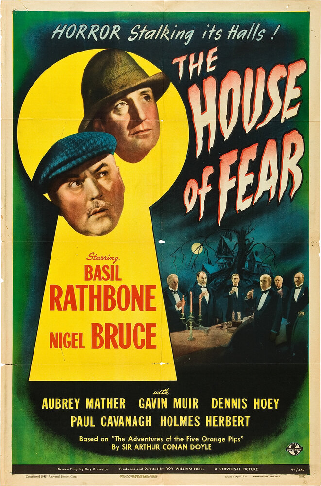 Шерлок Холмс: Замок ужаса (1945) постер