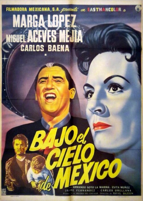 Bajo el cielo de México (1958) постер