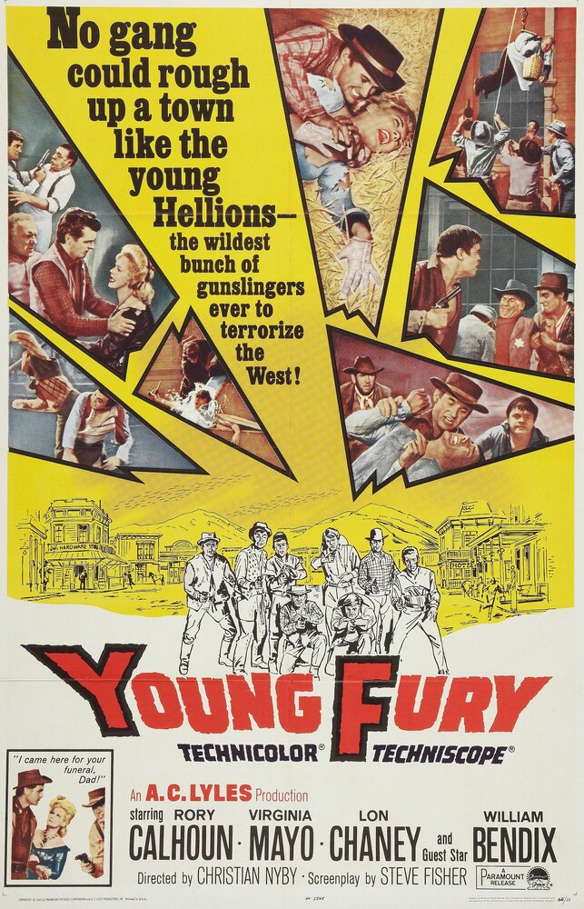 Young Fury (1964) постер