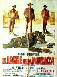 Закон насилия (1969) постер