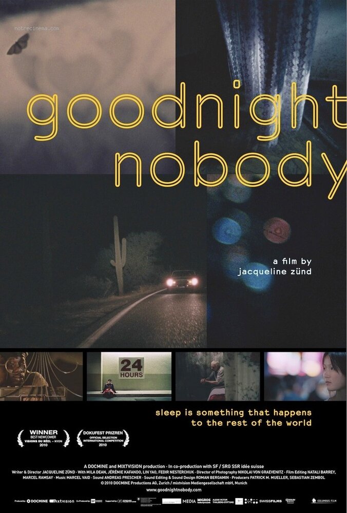 Доброй ночи, никто (2010) постер