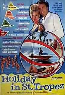 Holiday in St. Tropez (1964) постер