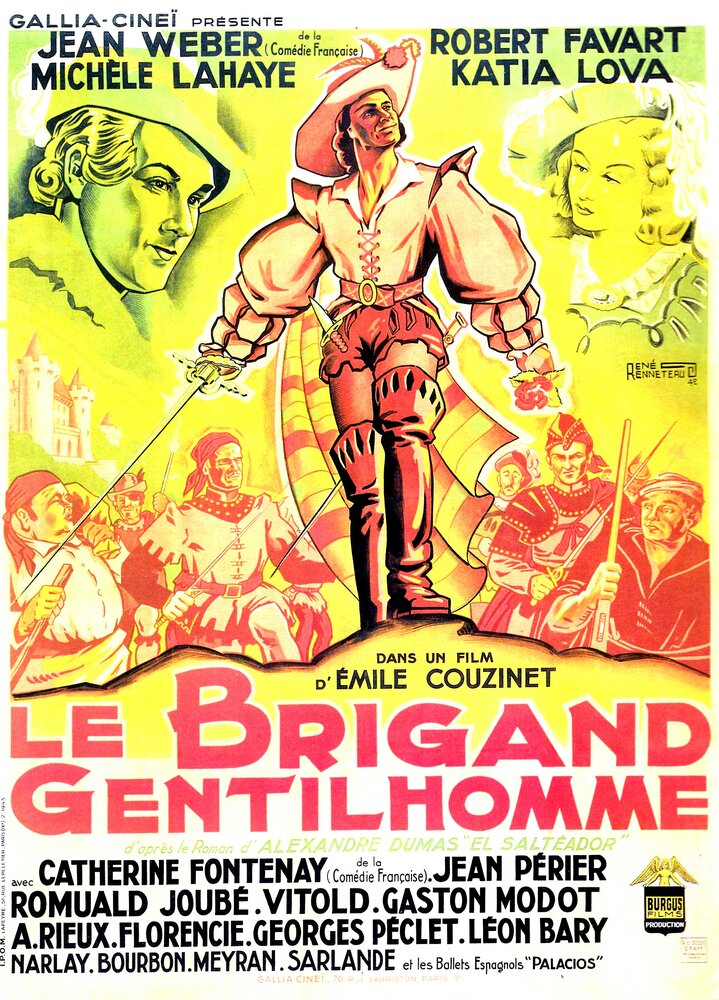 Благородный разбойник (1943) постер