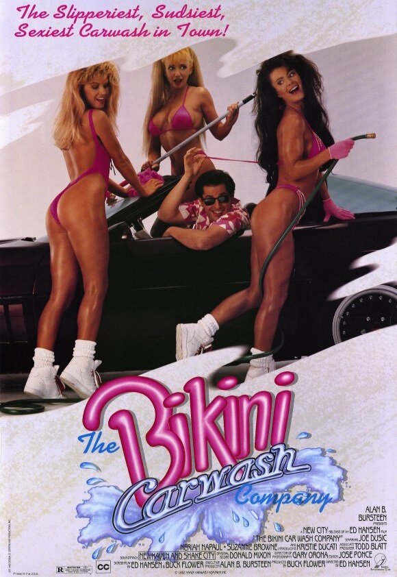 Компания автомойщиц в бикини (1992) постер