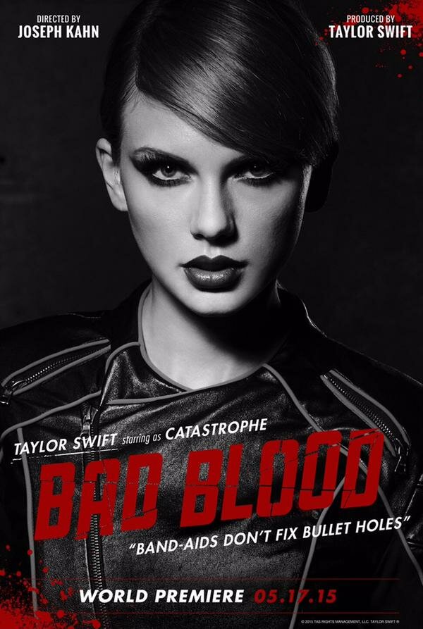 Taylor Swift: Bad Blood (2015) постер