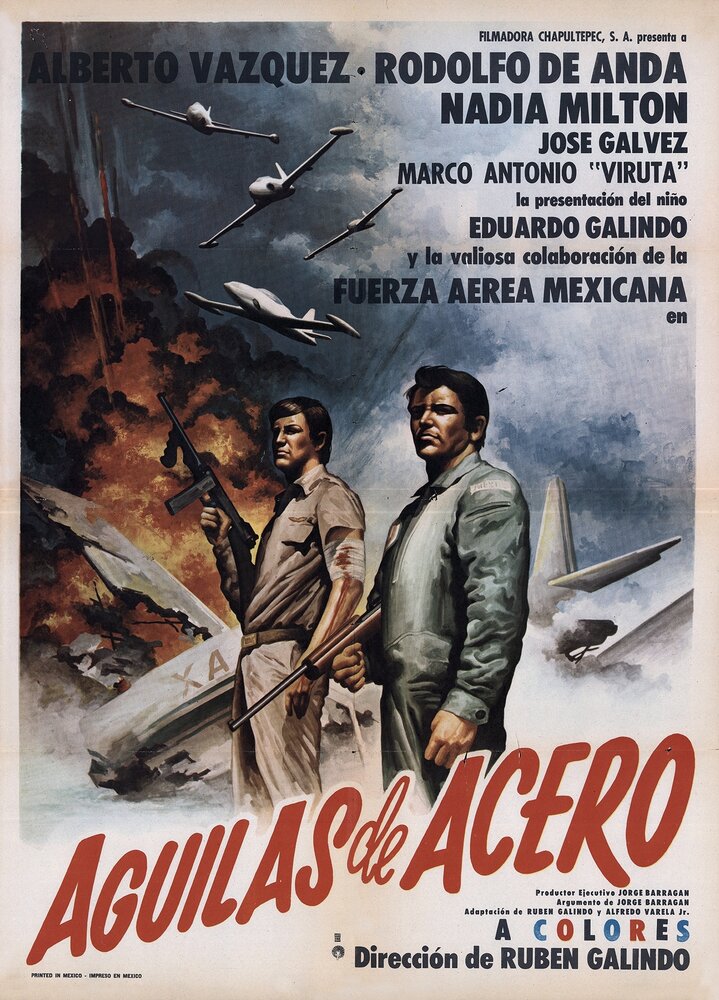 Aguilas de acero (1971) постер