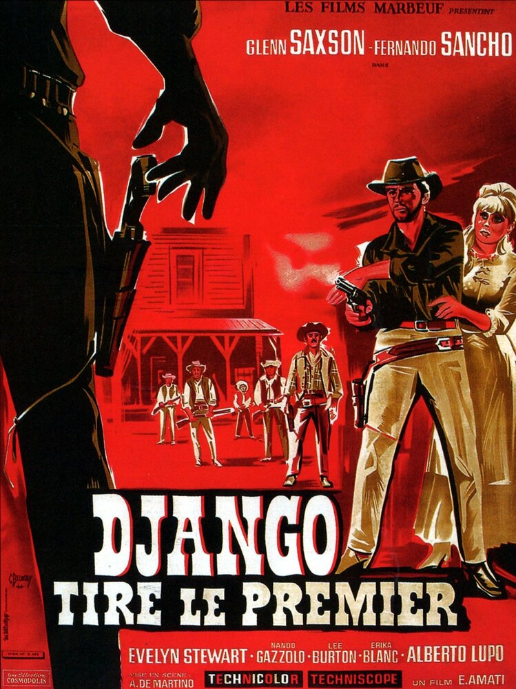 Джанго стреляет первым (1966) постер
