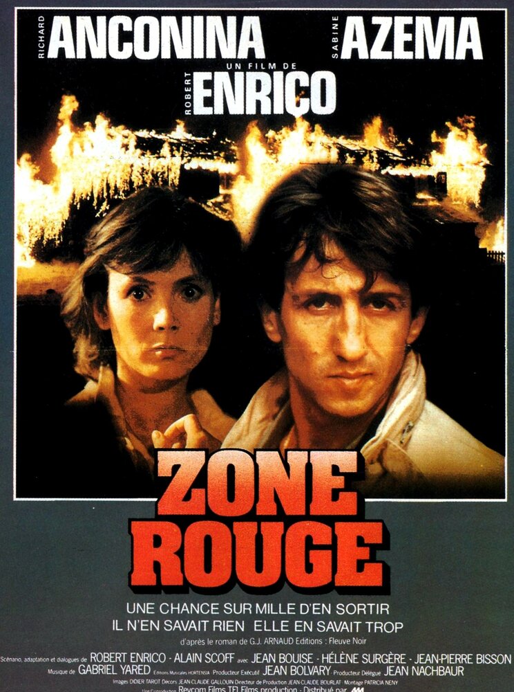 Красная зона (1986) постер